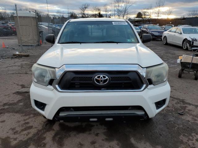 5TFTX4CN9DX032644 - 2013 TOYOTA TACOMA ACCESS CAB WHITE photo 5