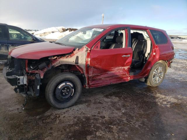 5N1DR2MM5KC645014 - 2019 NISSAN PATHFINDER S Qırmızı foto 1