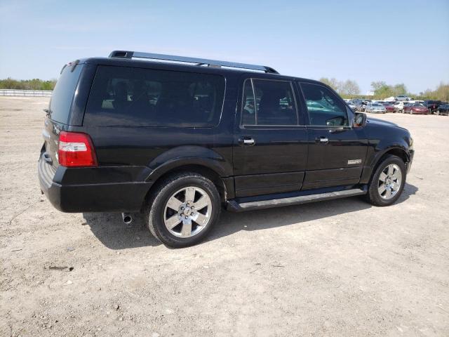 1FMFK19568LA02091 - 2008 FORD EXPEDITION EL LIMITED BLACK photo 3