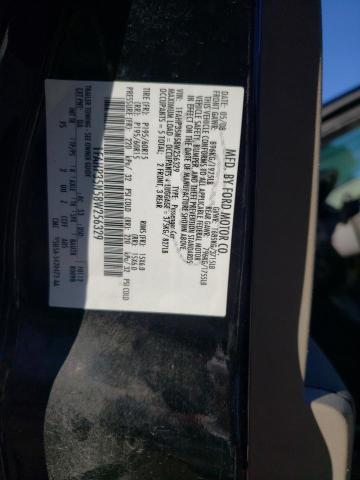 1FAHP35N58W256329 - 2008 FORD FOCUS SE BLACK photo 12