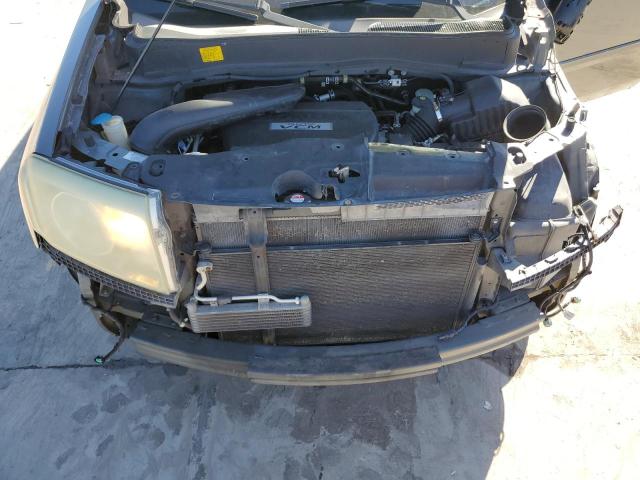 5FNYF38459B015313 - 2009 HONDA PILOT EX GRAY photo 12