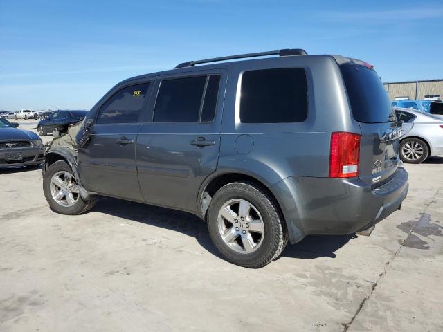 5FNYF38459B015313 - 2009 HONDA PILOT EX GRAY photo 2