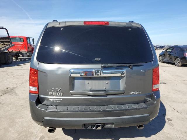 5FNYF38459B015313 - 2009 HONDA PILOT EX GRAY photo 6