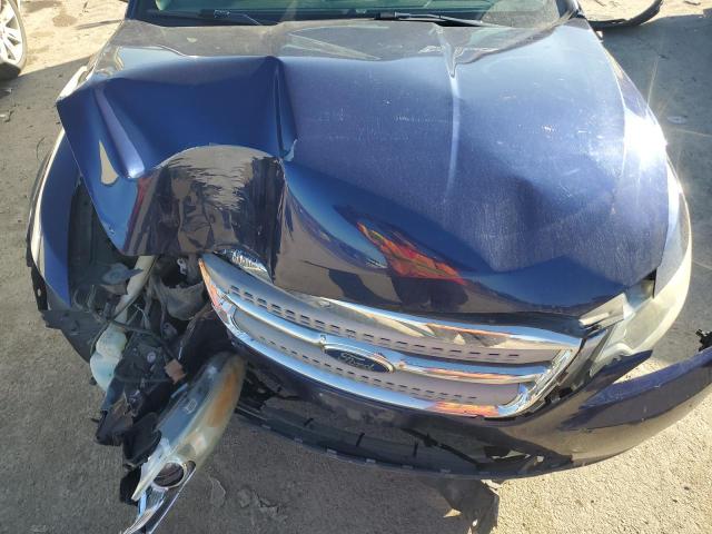 1FAHP2HW0BG139032 - 2011 FORD TAURUS SEL BLUE photo 11