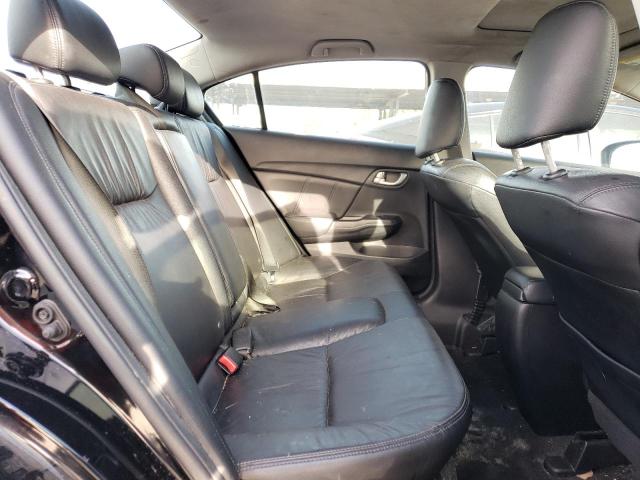2HGFB2F94FH540561 - 2015 HONDA CIVIC EXL შავი ფოტო 10
