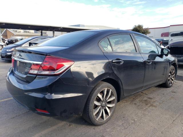 2HGFB2F94FH540561 - 2015 HONDA CIVIC EXL შავი ფოტო 3
