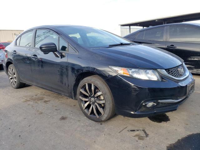 2HGFB2F94FH540561 - 2015 HONDA CIVIC EXL შავი ფოტო 4