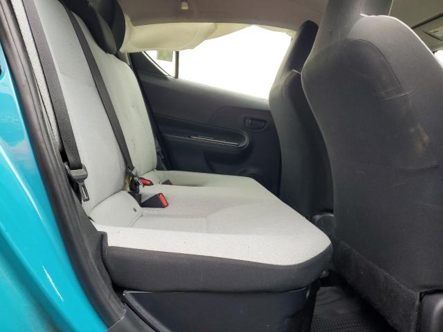 JTDKDTB36J1604573 - 2018 TOYOTA PRIUS C TEAL photo 10