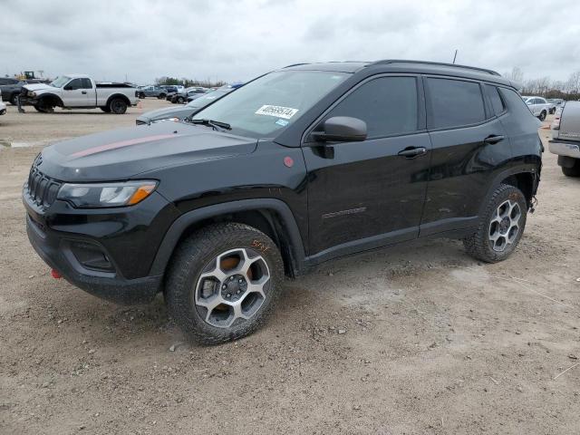 3C4NJDDB3NT148966 - 2022 JEEP COMPASS TRAILHAWK BLACK photo 1