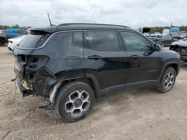 3C4NJDDB3NT148966 - 2022 JEEP COMPASS TRAILHAWK BLACK photo 3