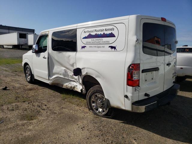 5BZAF0AA8DN202944 - 2013 NISSAN NV 3500 S WHITE photo 2