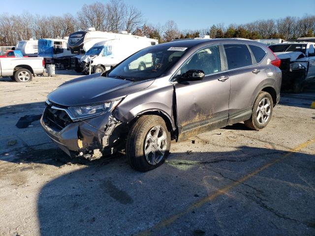 7FARW2H85JE051075 - 2018 HONDA CR-V EXL GRAY photo 1