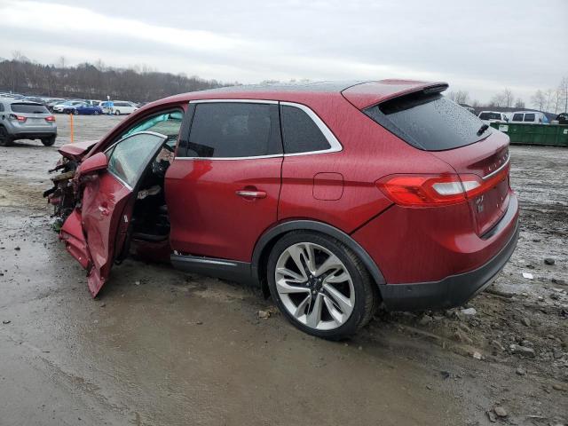 2LMTJ8LP8GBL45870 - 2016 LINCOLN MKX RESERVE 红色 照片 2