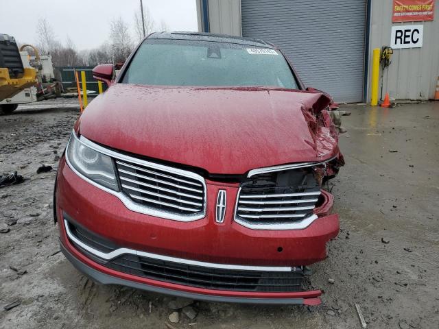 2LMTJ8LP8GBL45870 - 2016 LINCOLN MKX RESERVE 红色 照片 5