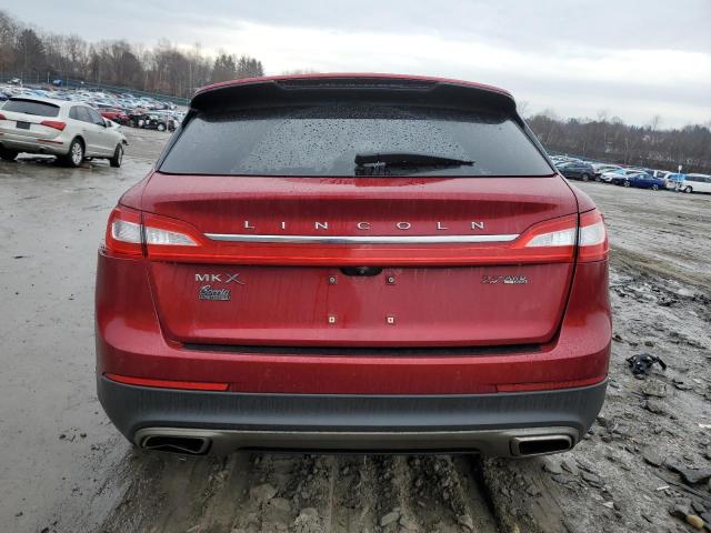 2LMTJ8LP8GBL45870 - 2016 LINCOLN MKX RESERVE 红色 照片 6