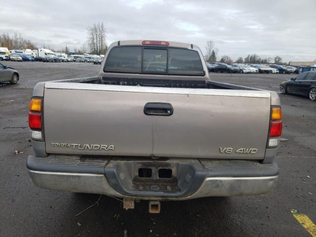 5TBBT4414YS086439 - 2000 TOYOTA TUNDRA ACCESS CAB GRAY photo 6