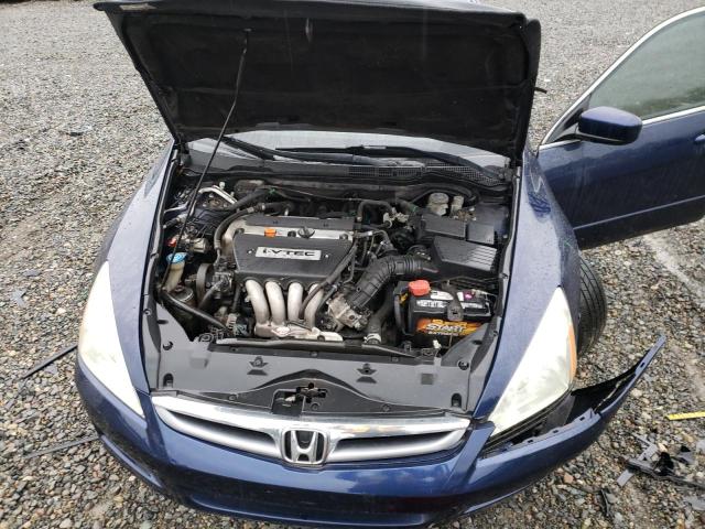 1HGCM55376A161404 - 2006 HONDA ACCORD SE BLUE photo 11