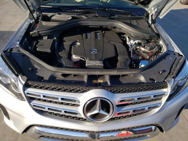 4JGDF6EE9KB240268 - 2019 MERCEDES-BENZ GLS 450 4MATIC SILVER photo 12