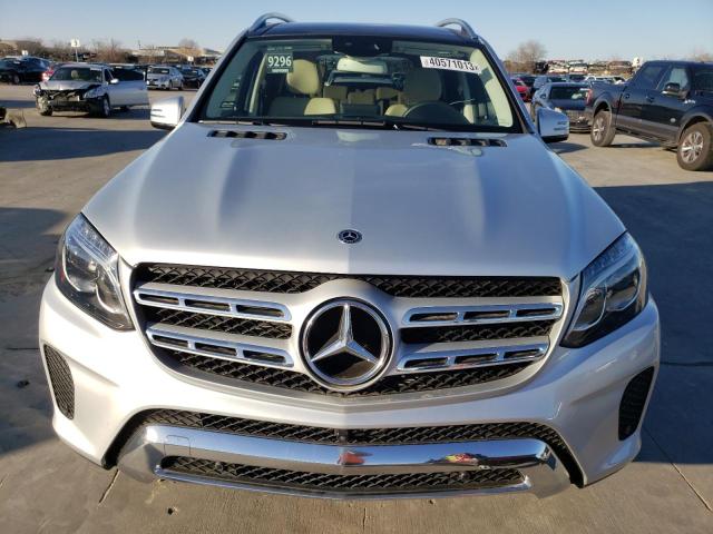 4JGDF6EE9KB240268 - 2019 MERCEDES-BENZ GLS 450 4MATIC SILVER photo 5