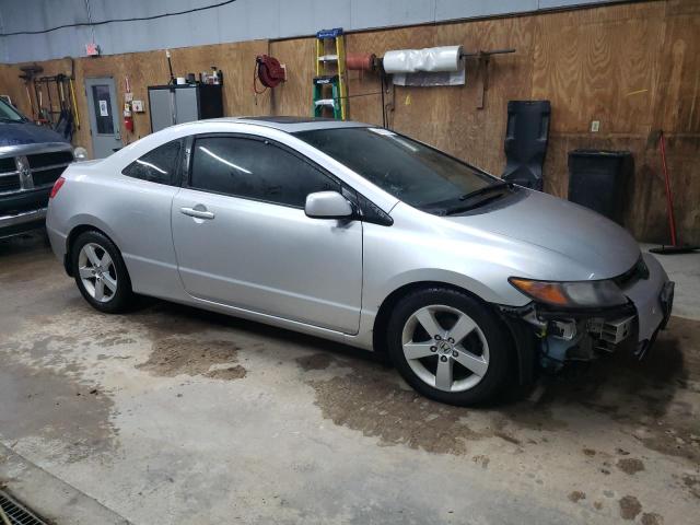 2HGFG129X8H556784 - 2008 HONDA CIVIC EXL SILVER photo 4