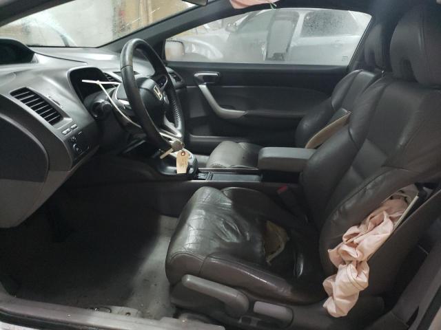 2HGFG129X8H556784 - 2008 HONDA CIVIC EXL ვერცხლისფერი ფოტო 7