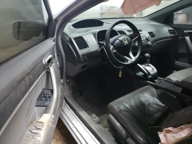 2HGFG129X8H556784 - 2008 HONDA CIVIC EXL ვერცხლისფერი ფოტო 8