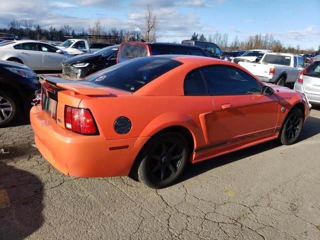 1FAFP40424F108211 - 2004 FORD MUSTANG ORANGE photo 3