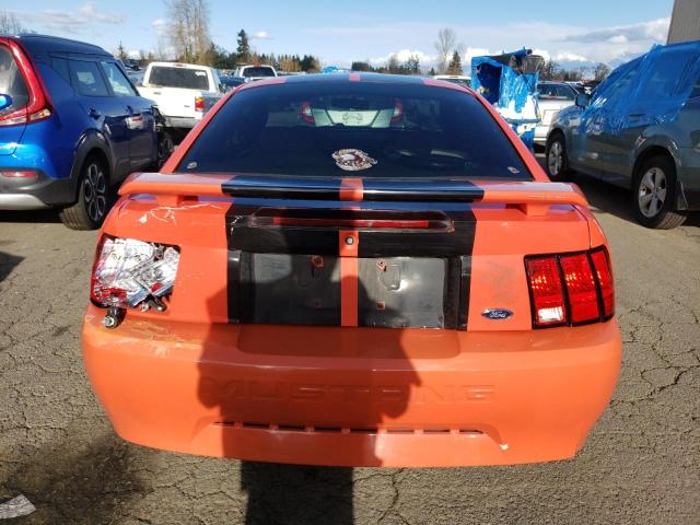 1FAFP40424F108211 - 2004 FORD MUSTANG ORANGE photo 6