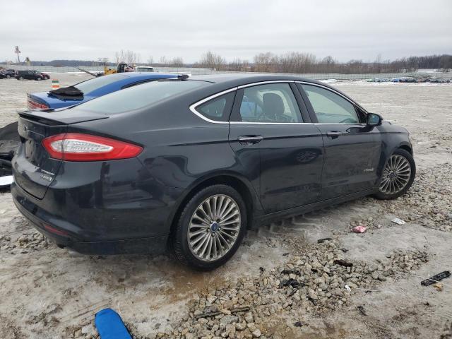 3FA6P0RU1DR360143 - 2013 FORD FUSION TITANIUM HEV BLACK photo 3