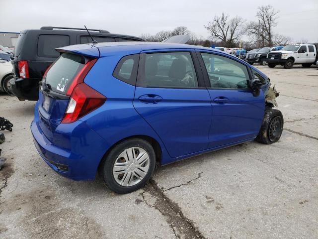 3HGGK5H45JM731178 - 2018 HONDA FIT LX BLUE photo 3