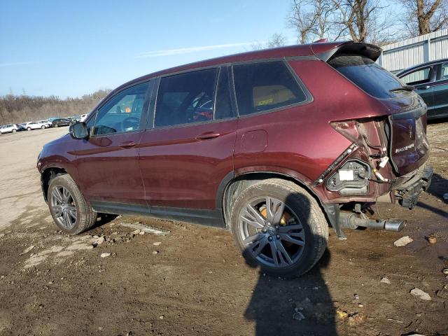 5FNYF8H58LB018378 - 2020 HONDA PASSPORT EXL Tünd qırmızı foto 2