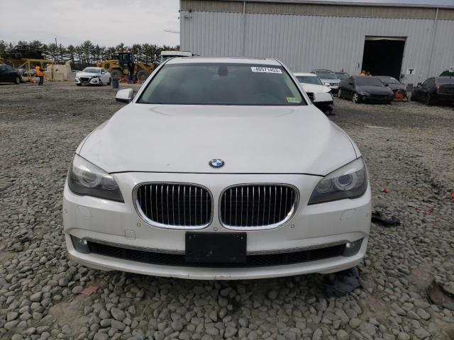 WBAKC8C50CC435297 - 2012 BMW 7 SERIES LXI WHITE photo 5