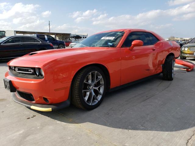 2C3CDZJG8MH578905 - 2021 DODGE CHALLENGER GT ORANGE photo 1