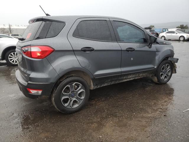 MAJ3S2FE6LC325623 - 2020 FORD ECOSPORT S CHARCOAL photo 3