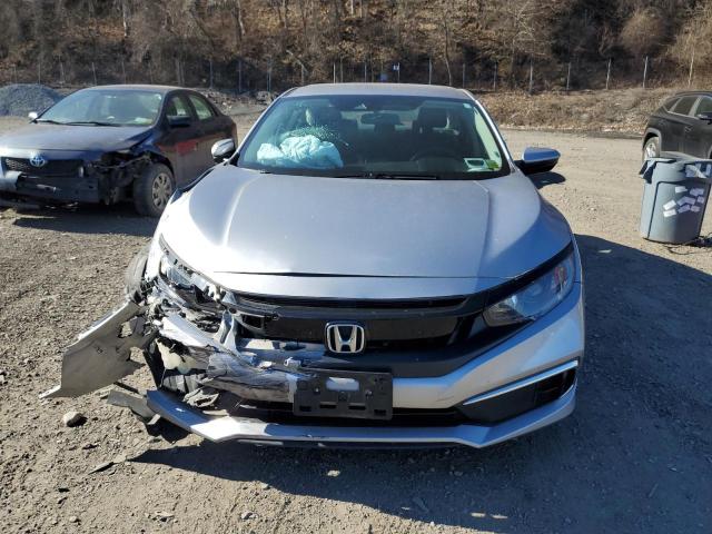 2HGFC2F68KH541001 - 2019 HONDA CIVIC LX SILVER photo 5