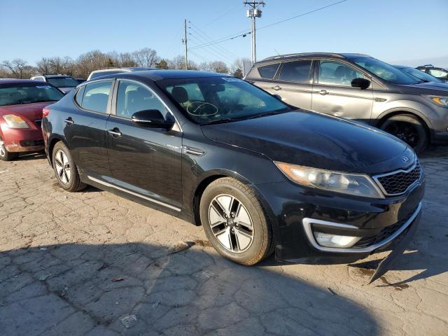 KNAGM4AD6D5043730 - 2013 KIA OPTIMA HYBRID BLACK photo 4