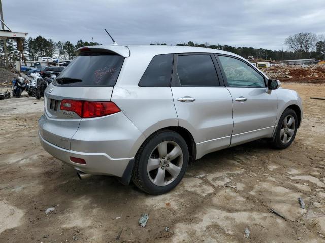 5J8TB18527A019314 - 2007 ACURA RDX TECHNOLOGY SILVER photo 3