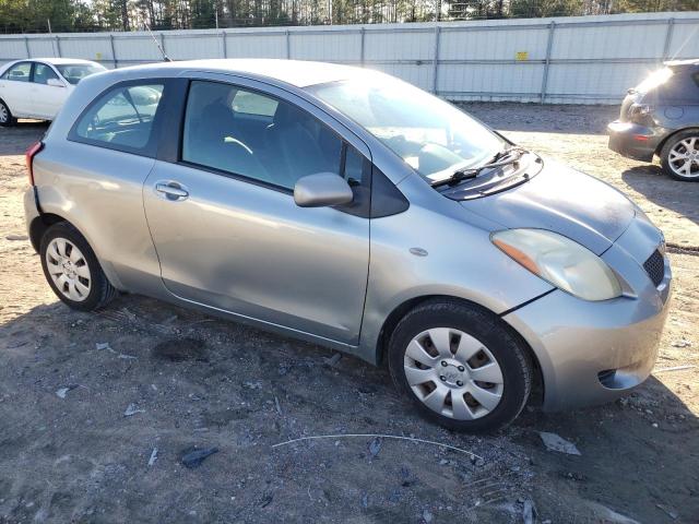 JTDJT903975124582 - 2007 TOYOTA YARIS GRAY photo 4