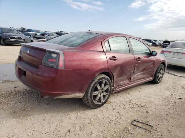 4A3AB76T07E015424 - 2007 MITSUBISHI GALANT RALLIART MAROON photo 3