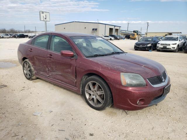 4A3AB76T07E015424 - 2007 MITSUBISHI GALANT RALLIART MAROON photo 4