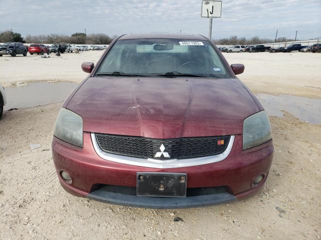 4A3AB76T07E015424 - 2007 MITSUBISHI GALANT RALLIART MAROON photo 5