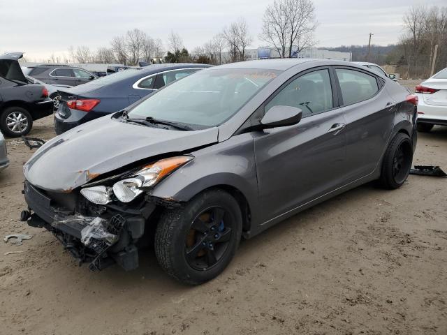 5NPDH4AE5CH112084 - 2012 HYUNDAI ELANTRA GLS GRAY photo 1