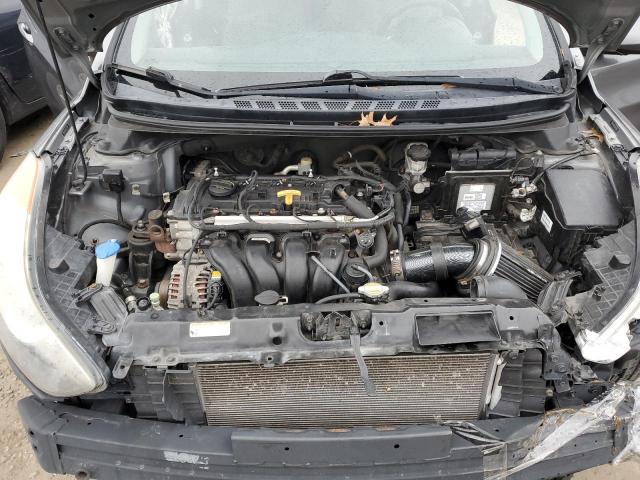 5NPDH4AE5CH112084 - 2012 HYUNDAI ELANTRA GLS GRAY photo 11