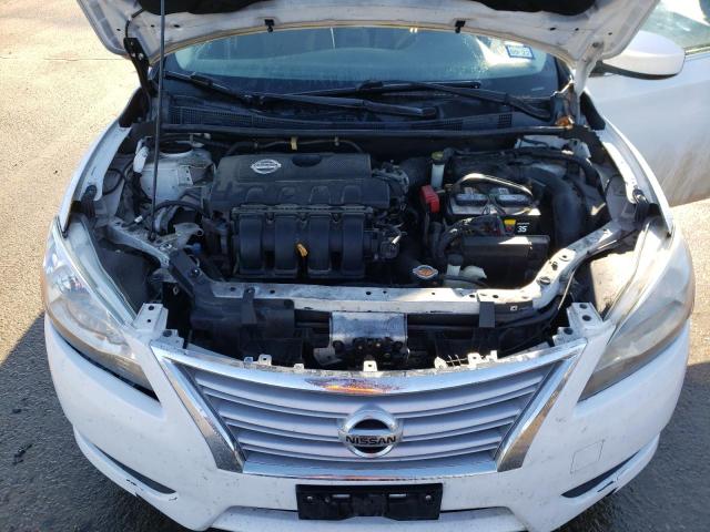 3N1AB7AP4EY341954 - 2014 NISSAN SENTRA S WHITE photo 11