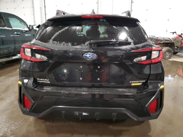 4S4GUHF62R3706715 - 2024 SUBARU CROSSTREK SPORT BLACK photo 6