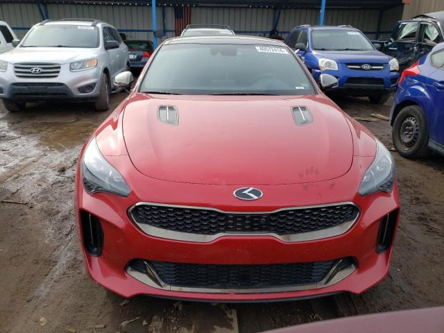 KNAE55LC6M6096744 - 2021 KIA STINGER GT2 RED photo 5