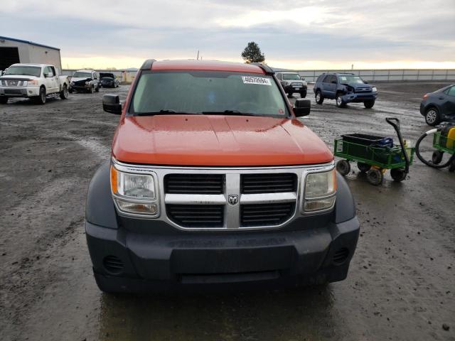 1D8GU28K97W635456 - 2007 DODGE NITRO SXT ORANGE photo 5