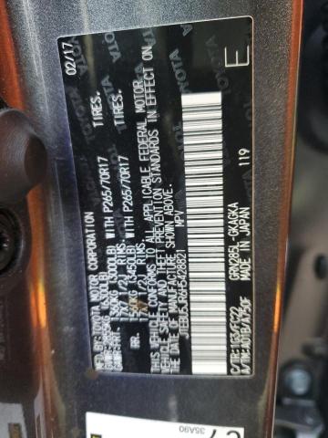 JTEBU5JR6H5428821 - 2017 TOYOTA 4RUNNER SR5/SR5 PREMIUM 石墨色 照片 13