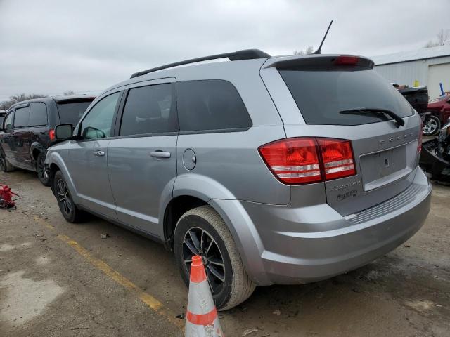 3C4PDCAB9JT295267 - 2018 DODGE JOURNEY SE SILVER photo 2