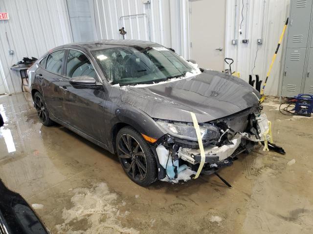 2HGFC2F89KH556690 - 2019 HONDA CIVIC SPORT 灰色 照片 4